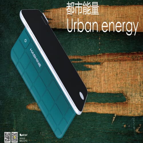 Power Bank HASMINE A1 with mobile phone stand